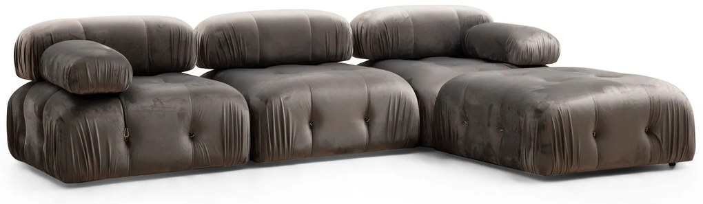 Tuffet Bubble – Cinzento – 95x95x45 cm