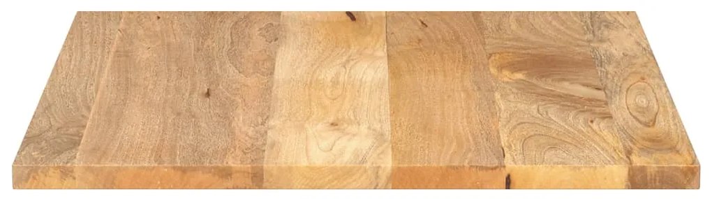 Tampo de mesa quadrado 80x80x3,8 cm mangueira maciça