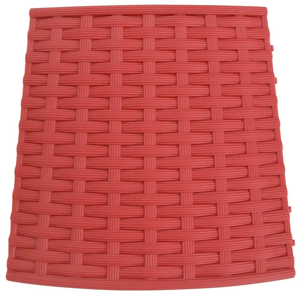 Saia para árvore de Natal Ø56x23 cm plástico vermelho