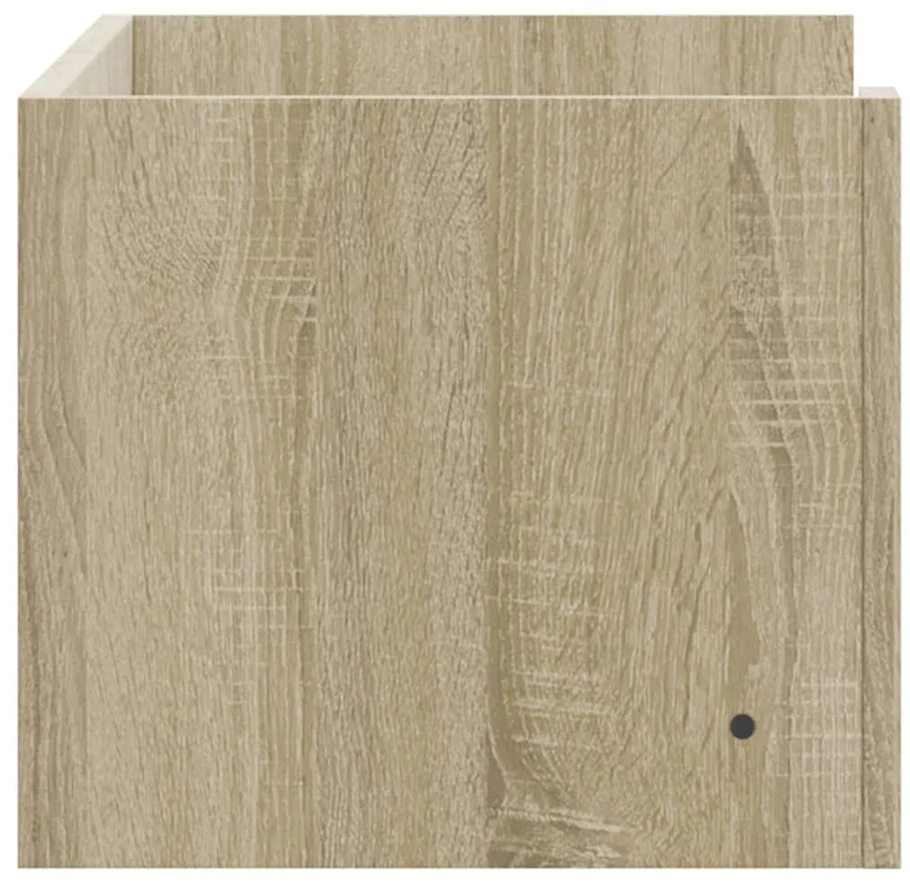 Prateleira parede 70,5x35x30,5cm deriv. madeira carvalho sonoma