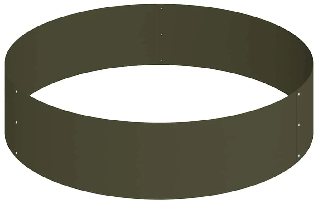 Vaso de Metal Aço/verde-azeitona Aço Ø 90 cm Modular