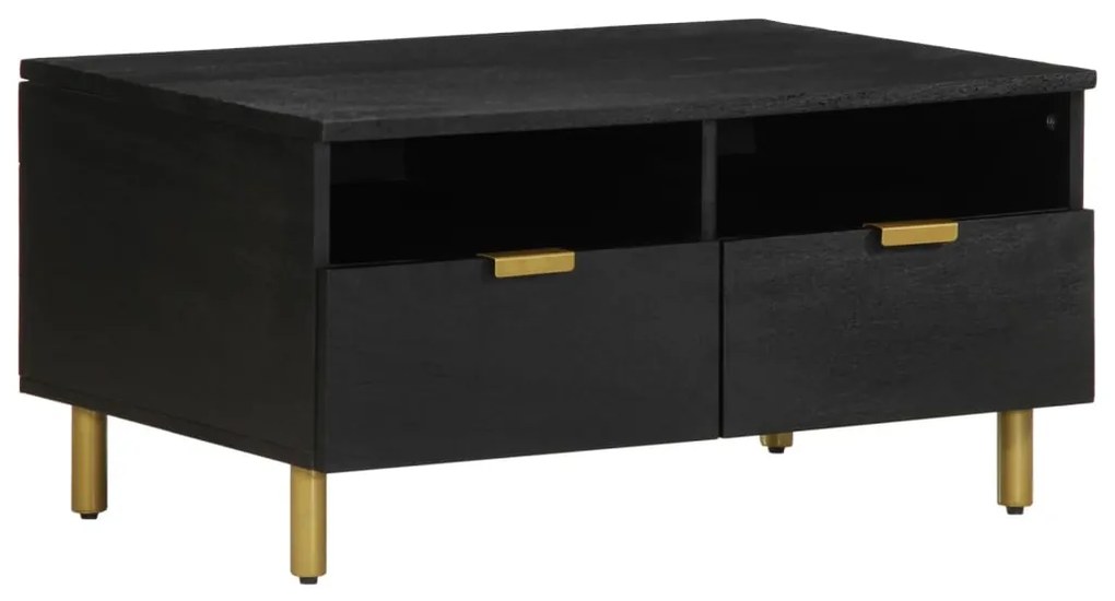 Mesa de centro 80x54x40 cm derivados de madeira preto