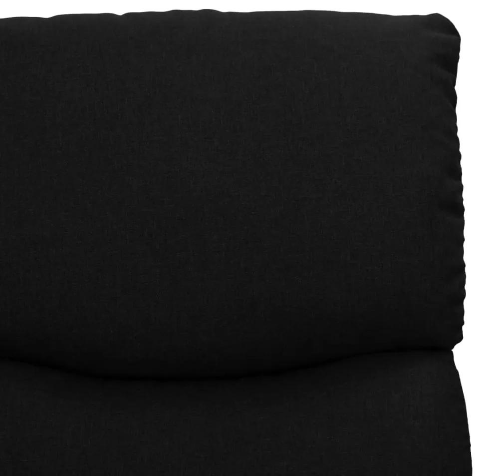 Poltrona de massagens elevatória tecido preto
