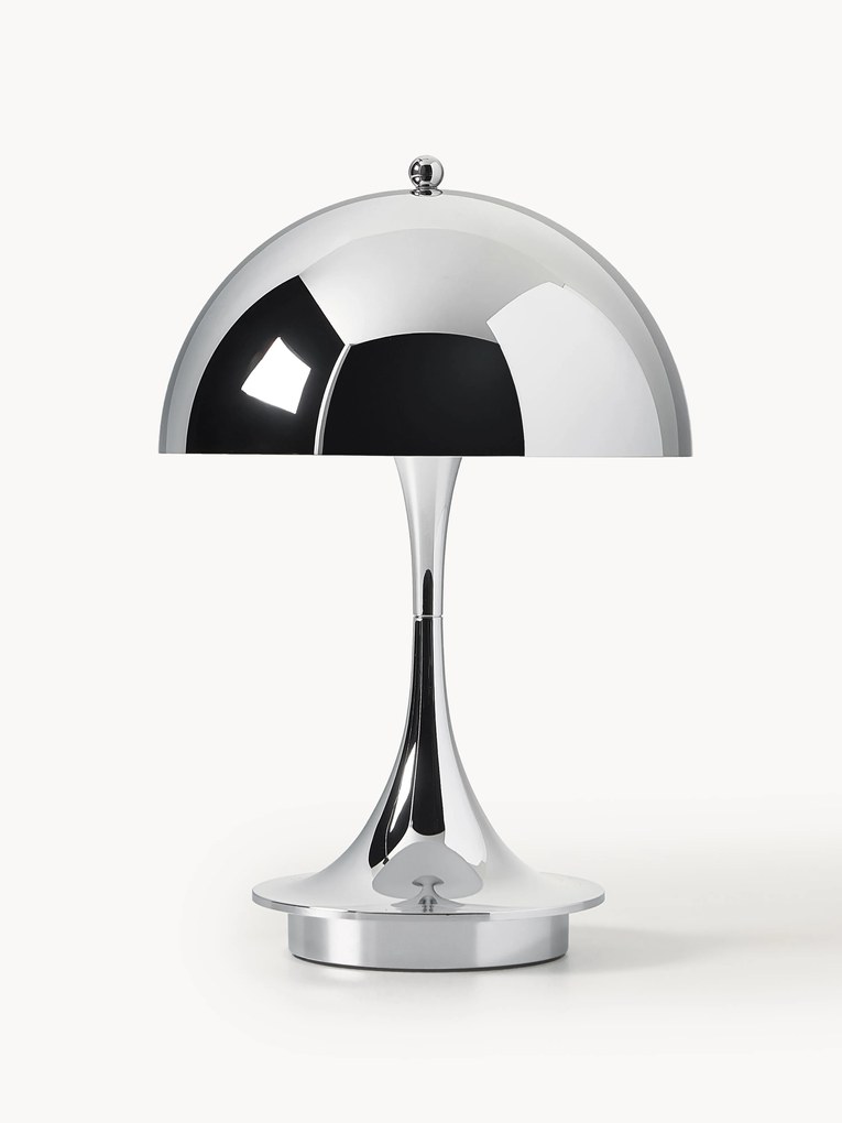 Candeeiro de mesa LED móvel e regulável Panthella, Alt 24 cm, Design Verner Panton
