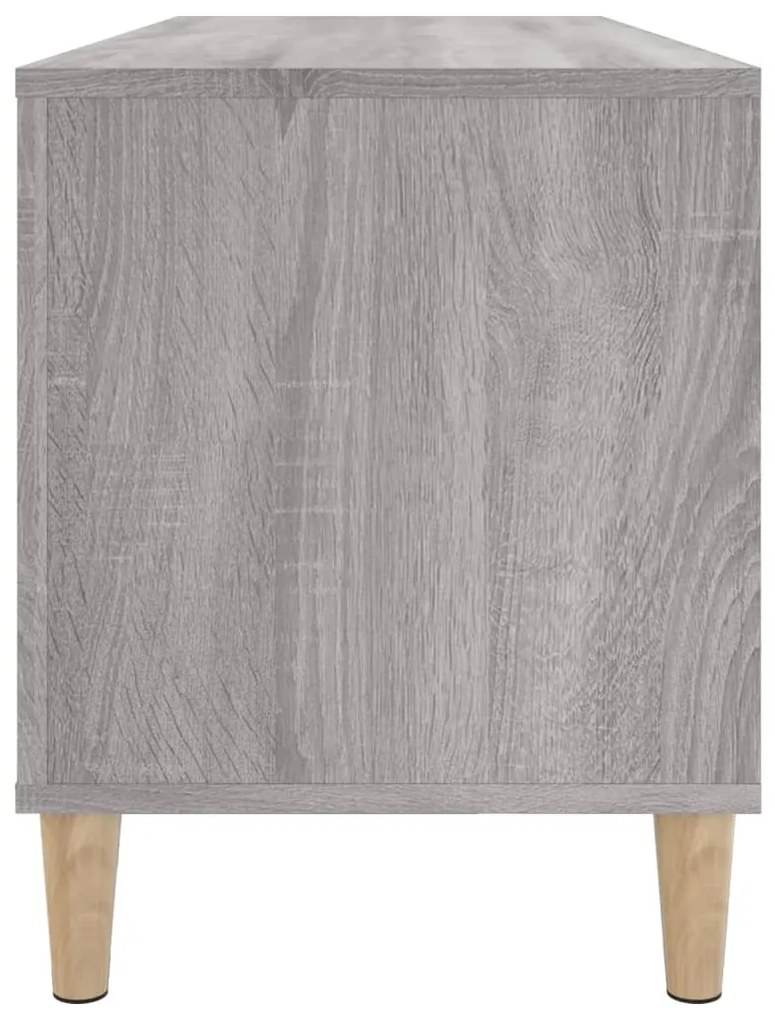 Armário p/ discos 100x38x48cm derivados madeira cinzento sonoma