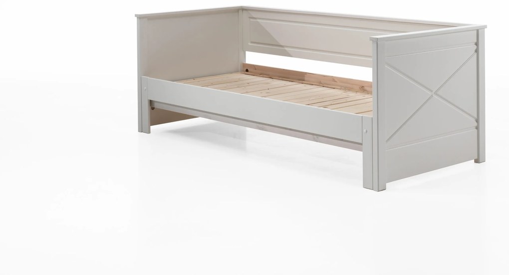 Conjunto Cama Infantil PINO cama + gaveta extraível BRANCA