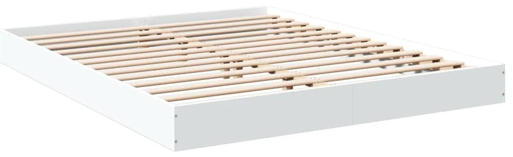 Estrutura de cama sem colchão 160x200 cm branco