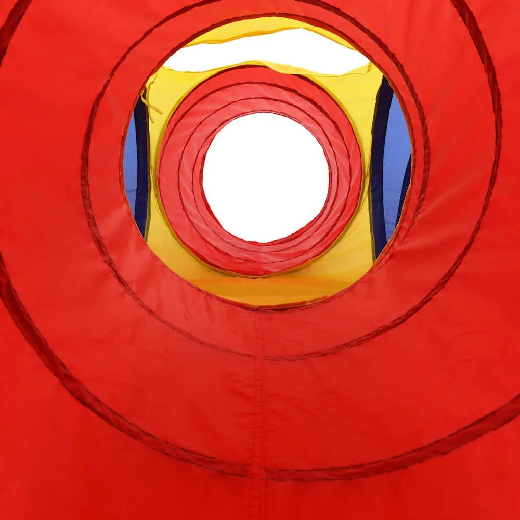 Túnel de brincar infantil c/ 250 bolas multicor
