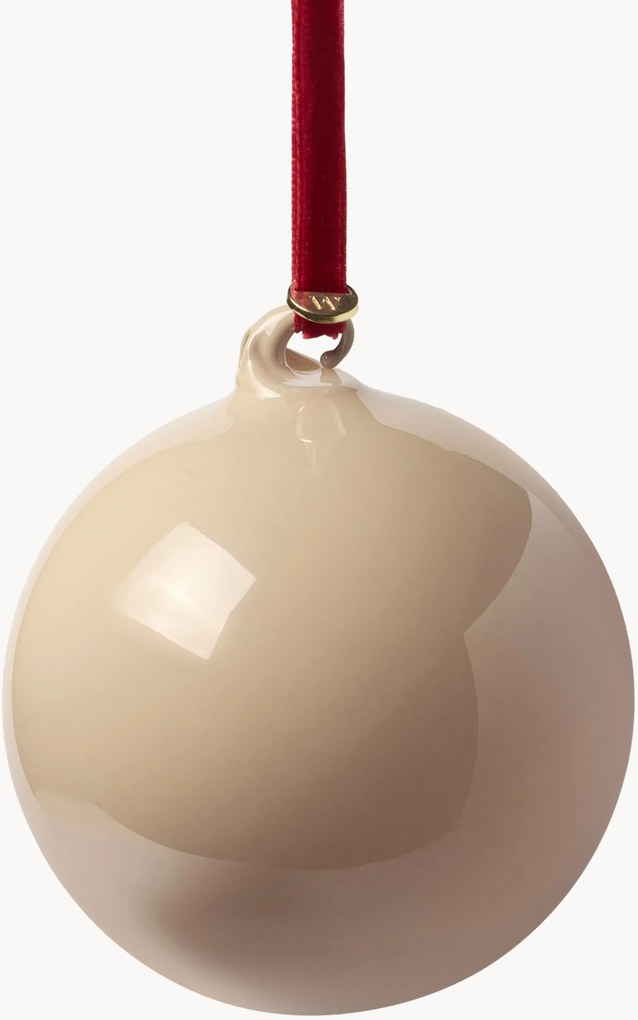 Bolas de Natal Cristina, conjunto de 4