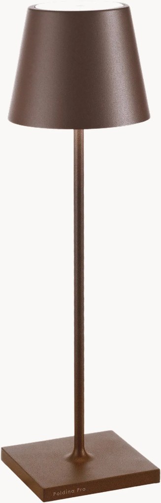 Candeeiro de mesa LED portátil Poldina Pro, regulável