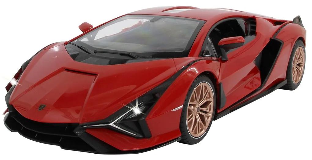 Carro Telecomandado Lamborghini Sián FKP 37 1:14 2,4GHz Portas manuais Vermelho