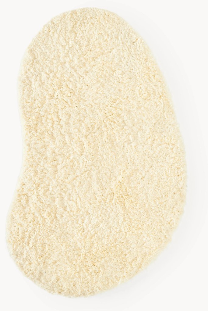 Tapete artesanal com forma orgânica Tully