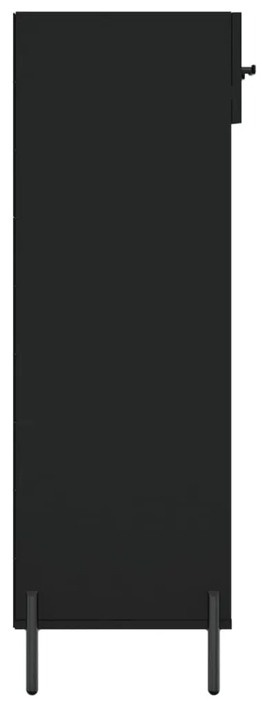 Sapateira 60x35x105 cm derivados de madeira preto