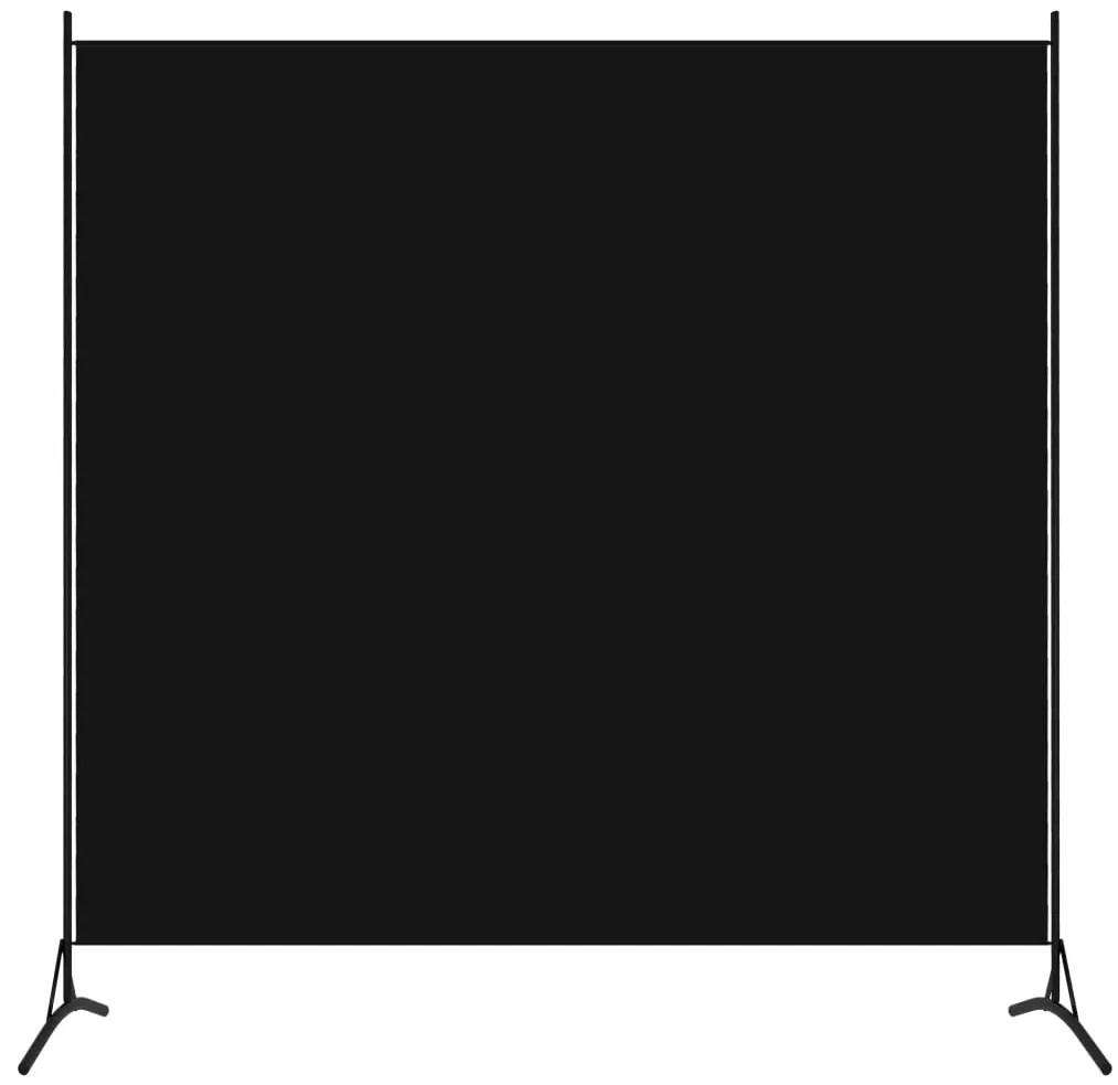 Divisória com 1 painel 175x180 cm preto