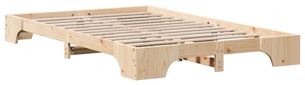 Cama 120x200 cm em Madeira de Pinho Maciça