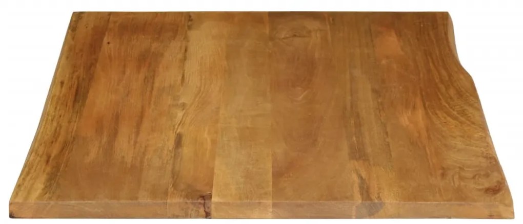 Tampo de mesa c/ borda viva 90x80x2,5 cm mangueira maciça