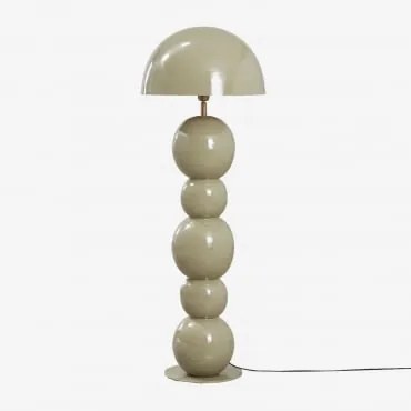 Luminária De Chão De Ferro Boulia Verde Sálvia & ↑115 Cm - Sklum