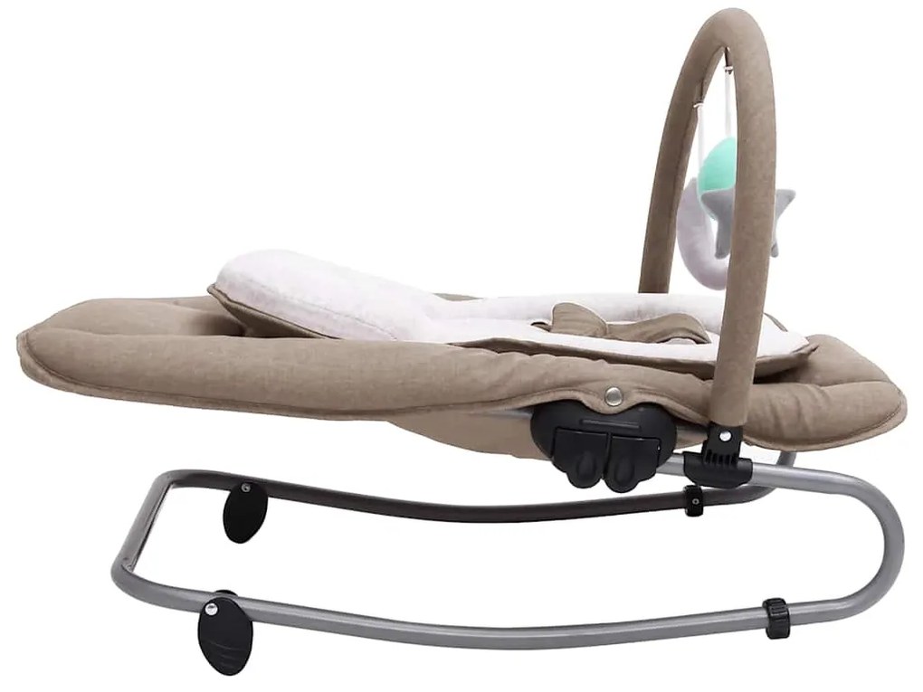 Baloiço de bebé aço cinzento-acastanhado