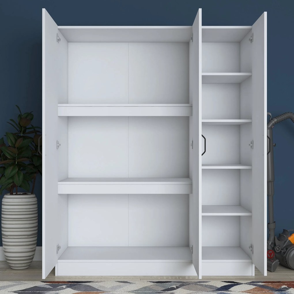 Roupeiro BA105 – Branco – 145x181,8x55 cm