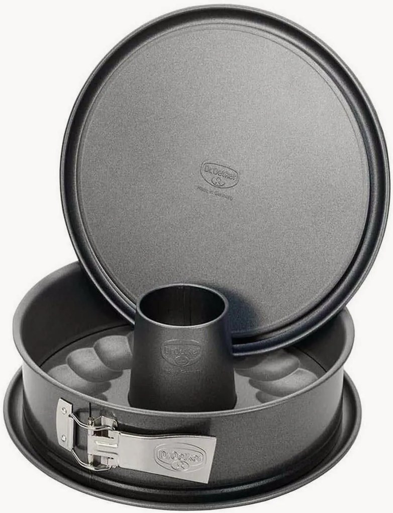 Forma para bolo com fundo amovível e fundo tubular Back-harmonie