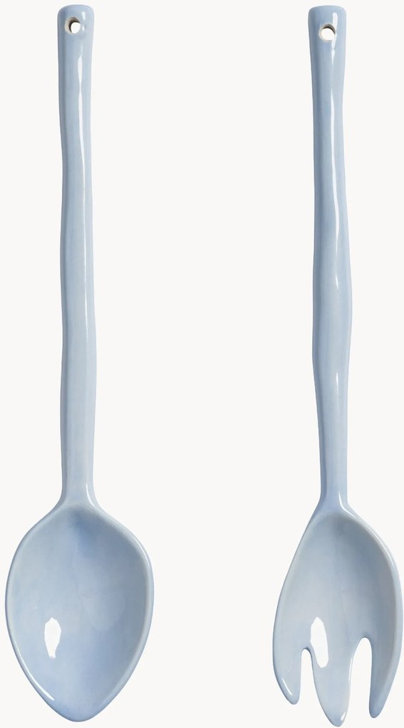 Talheres de salada artesanais Boavista, conjunto de 2