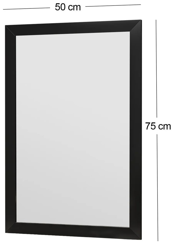 Espelho Lipa – Preto – 50 cm x 75 cm