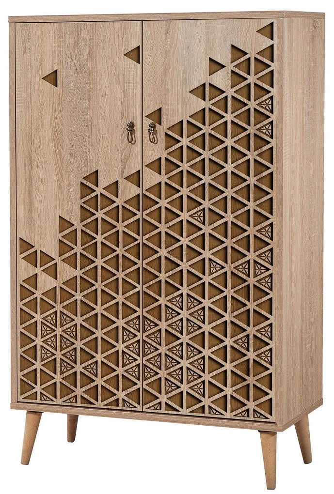 Móvel Multiuso Multibox – Carvalho Sonoma – 80x127x36 cm