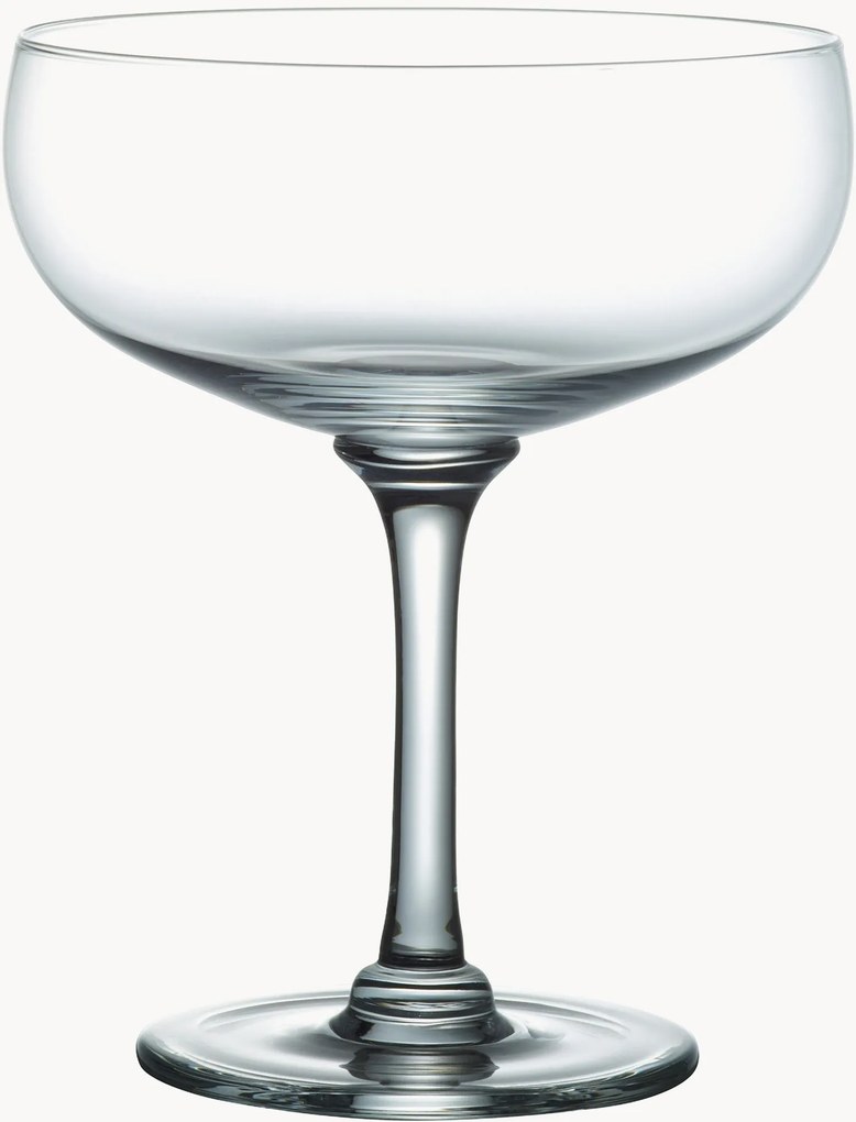Copos de cocktail em cristal artesanal Classic, conjunto de 4