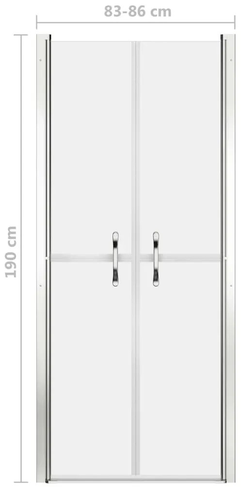 Porta de duche ESG opaco 86x190 cm