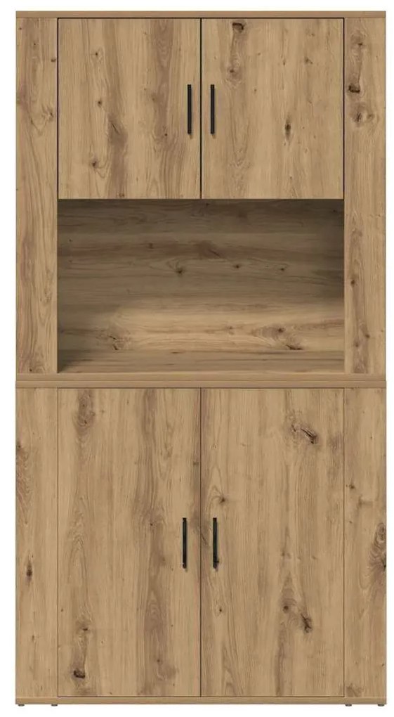 Highboard Carvalho Artisan 80x33x150 cm Madeira Técnica