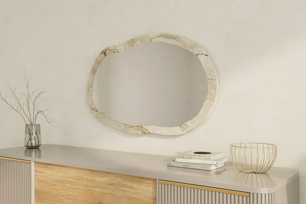 Espelho Lossa – Ephesus Marble – 52x86 cm