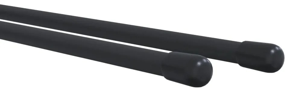 Suportes de parede p/ ferramentas de jardim 4 pcs aço preto
