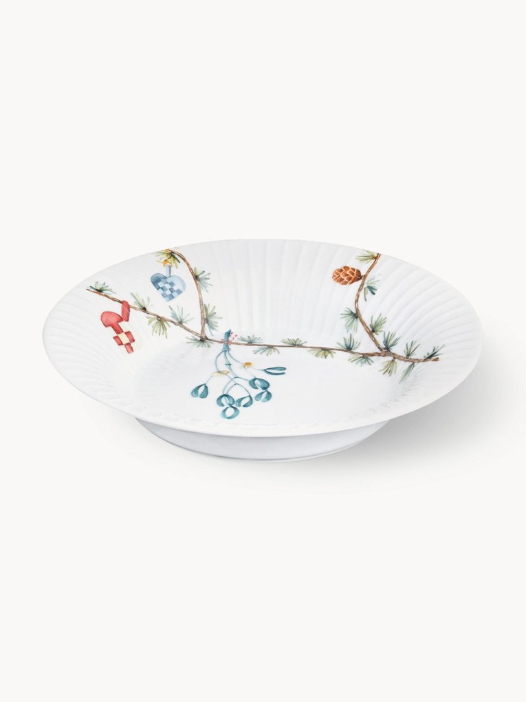 Pratos de sopa em porcelana artesanal Hammershøi, conjunto de 4