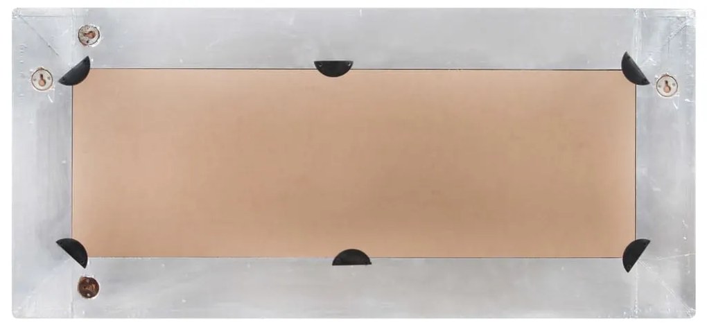 Espelho estilo aviador 110x50 cm metal