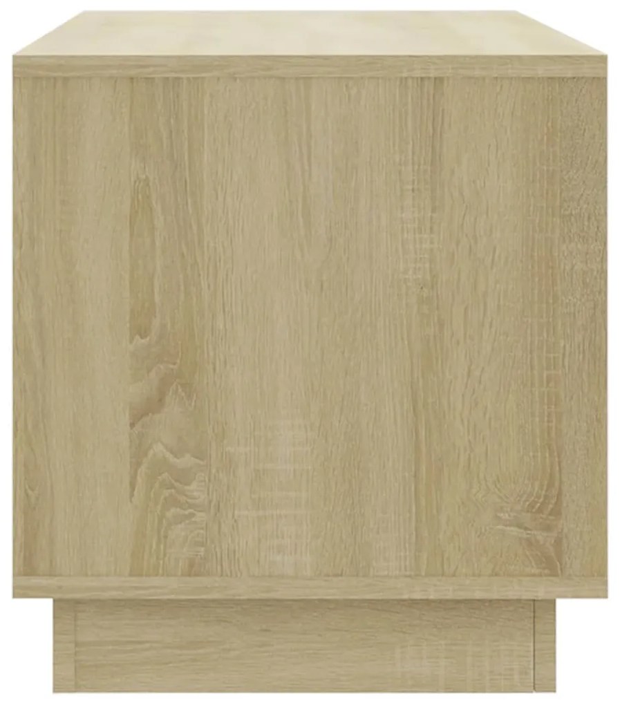 Móvel p/ TV derivados de madeira 102x41x44 cm carvalho sonoma