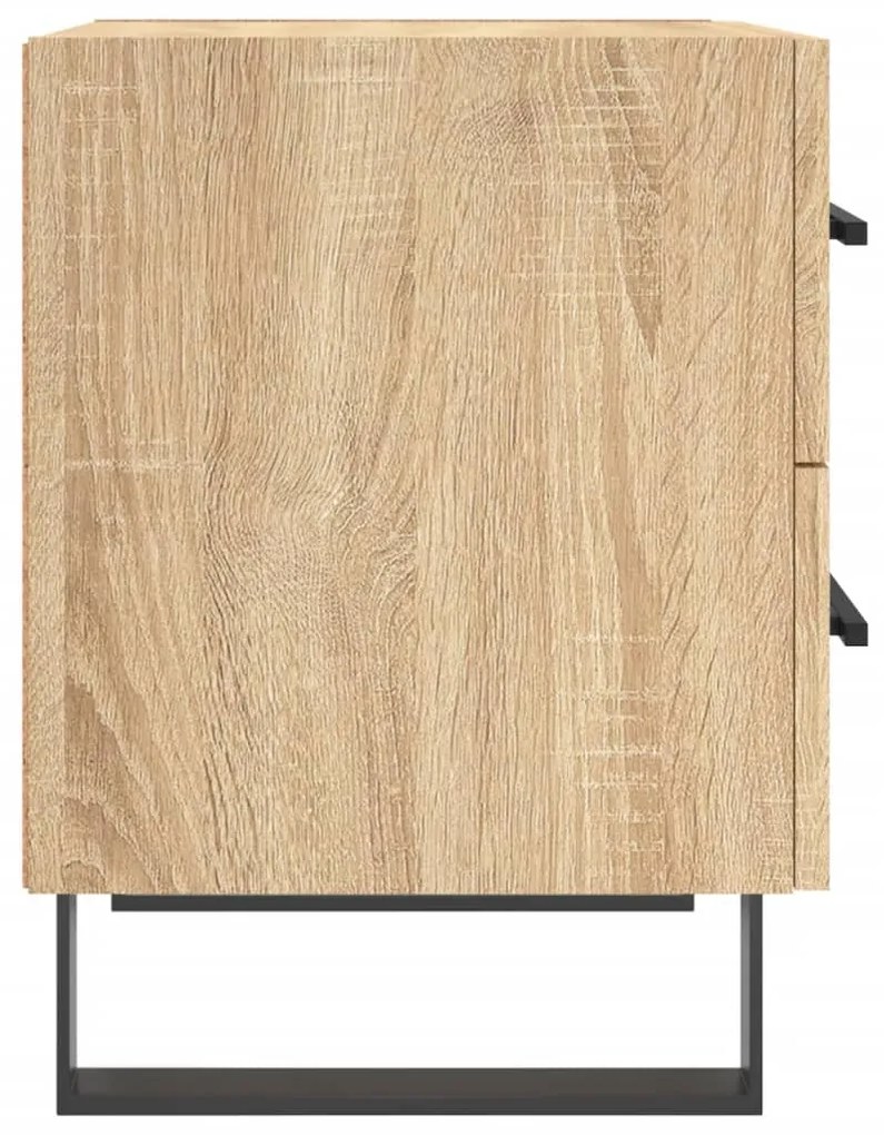 Mesa cabeceira 40x35x47,5 cm derivados madeira carvalho sonoma