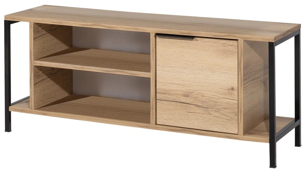 Móvel TV Bond – Preto Feltro – 120x48x35 cm