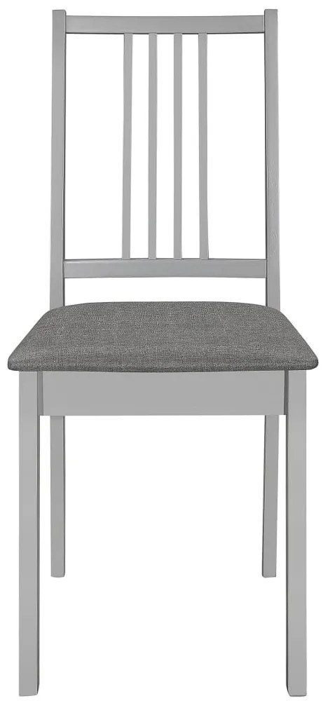 3 pcs conjunto de jantar MDF cinzento