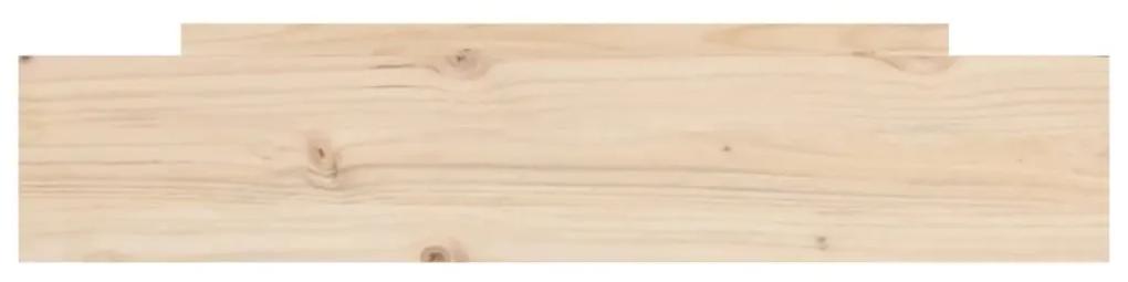 Gavetas de cama 2 pcs madeira de pinho maciça