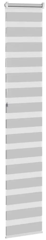 Cortina de zebra 45x230 cm largura do tecido 40,9 cm poliéster