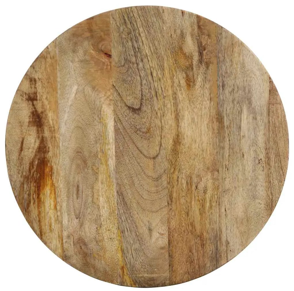 Mesa de apoio Ø37x45 cm madeira de mangueira maciça