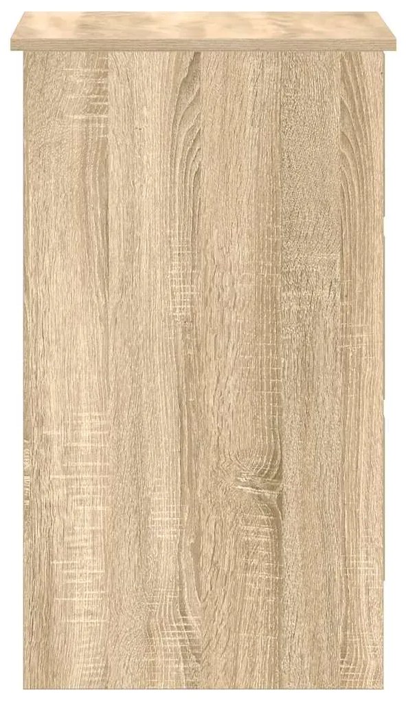 Secretária 90x45x76 cm derivados de madeira carvalho sonoma