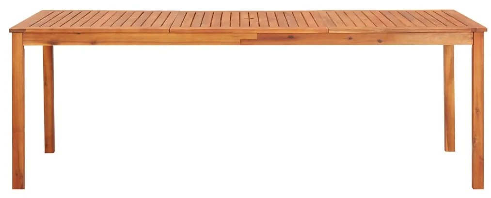 7 pcs conjunto de jantar p/ jardim c/ almofadões acácia maciça