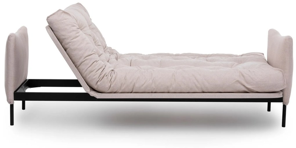 Sofá-Cama 3 Lugares Renge – Creme – 200x92x82 cm