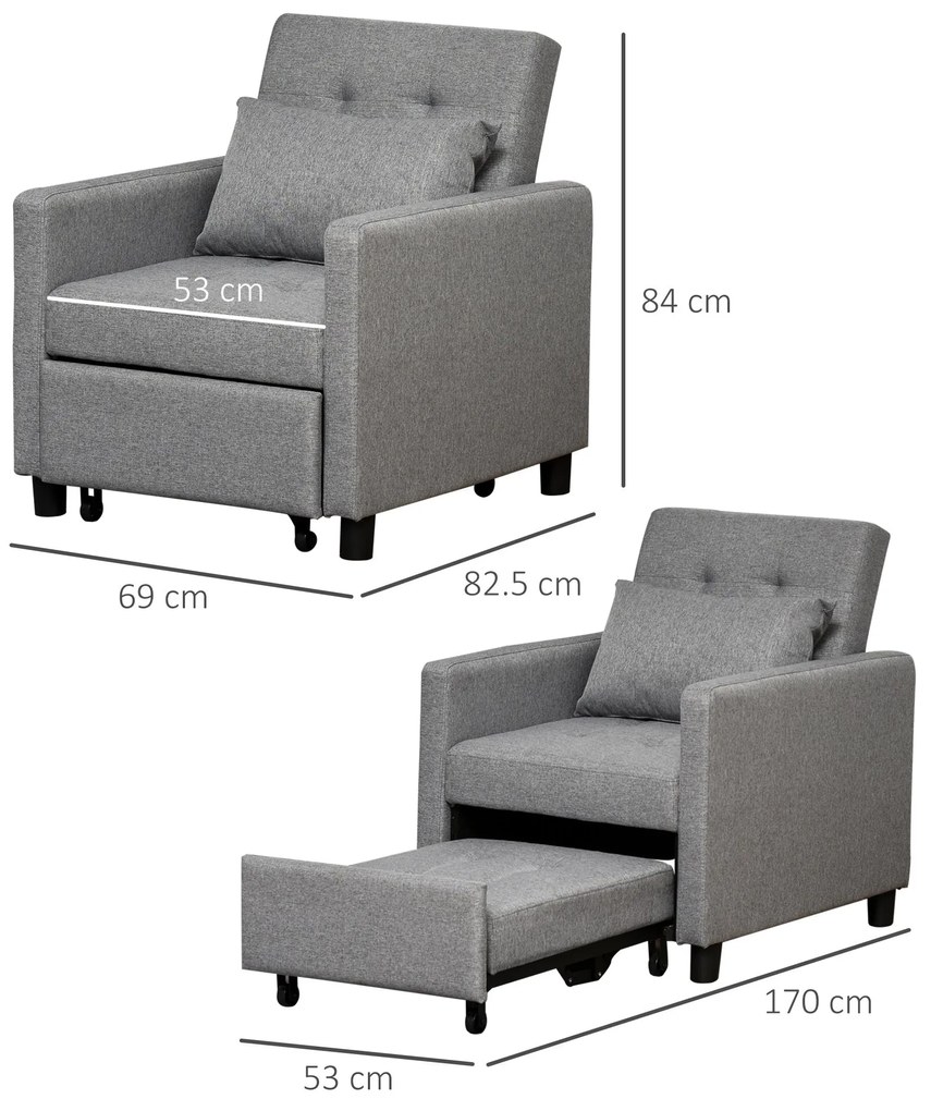 Sofá-Cama Former - Design Moderno