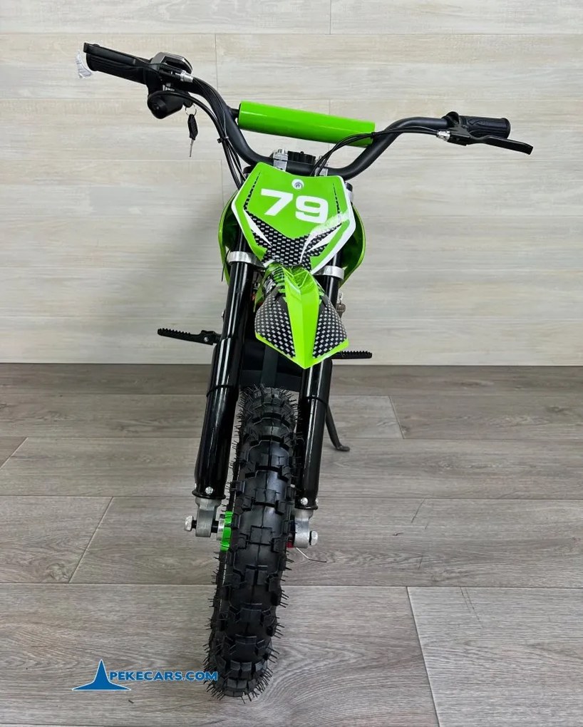 Mota elétrica para crianças 6 a 14 anos Dirk 36V 800W Verde
