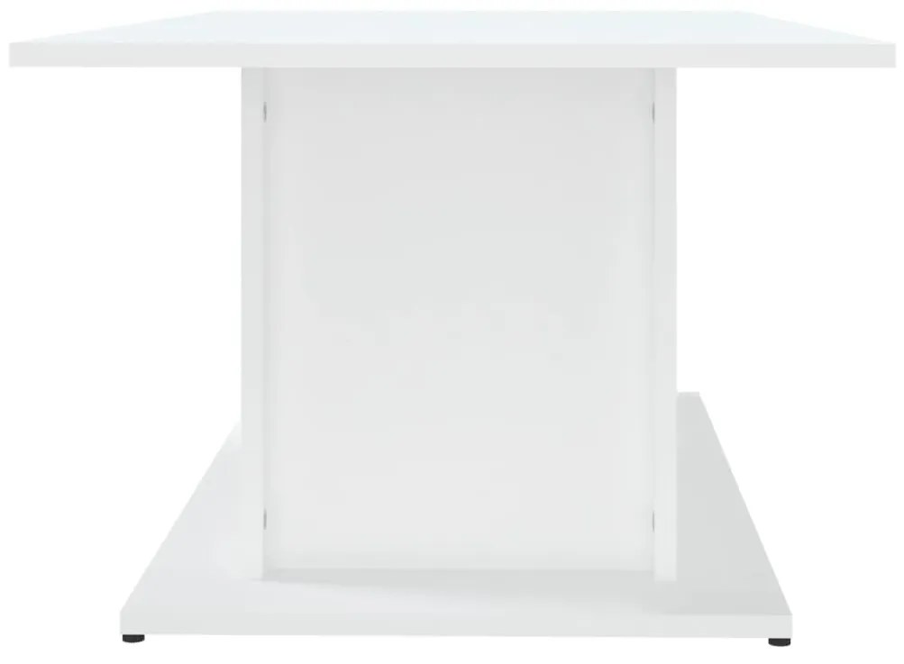 Mesa de centro 102x55,5x40 cm contraplacado branco