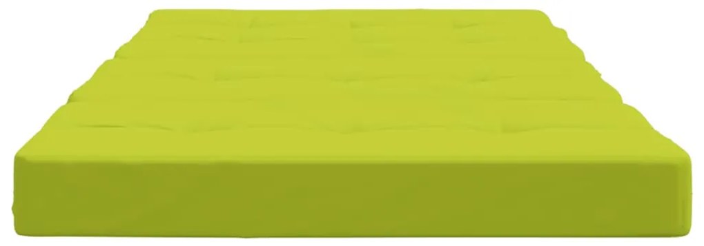 Almofadões cadeira terraço 2 pcs tecido oxford verde brilhante