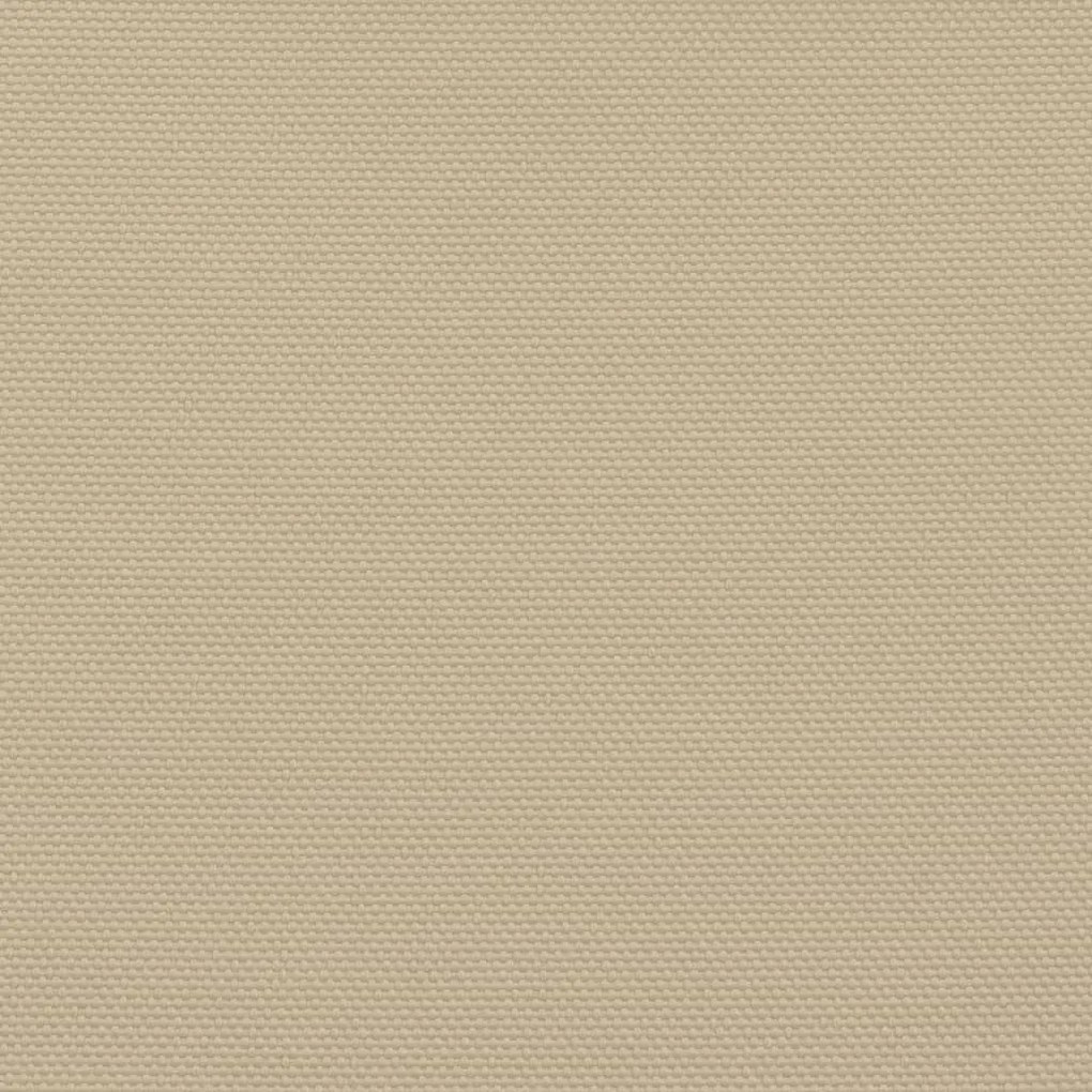 Tela de varanda 75x800 cm 100% poliéster oxford bege