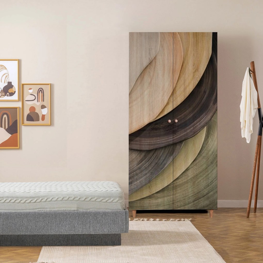 Roupeiro Lidya – Sonomo – 90x192x52 cm